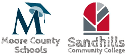 Image of Moore County Schools and Sandhills Community College Logos