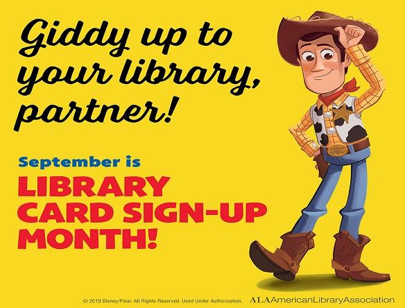 Library Card Sign-Up Month