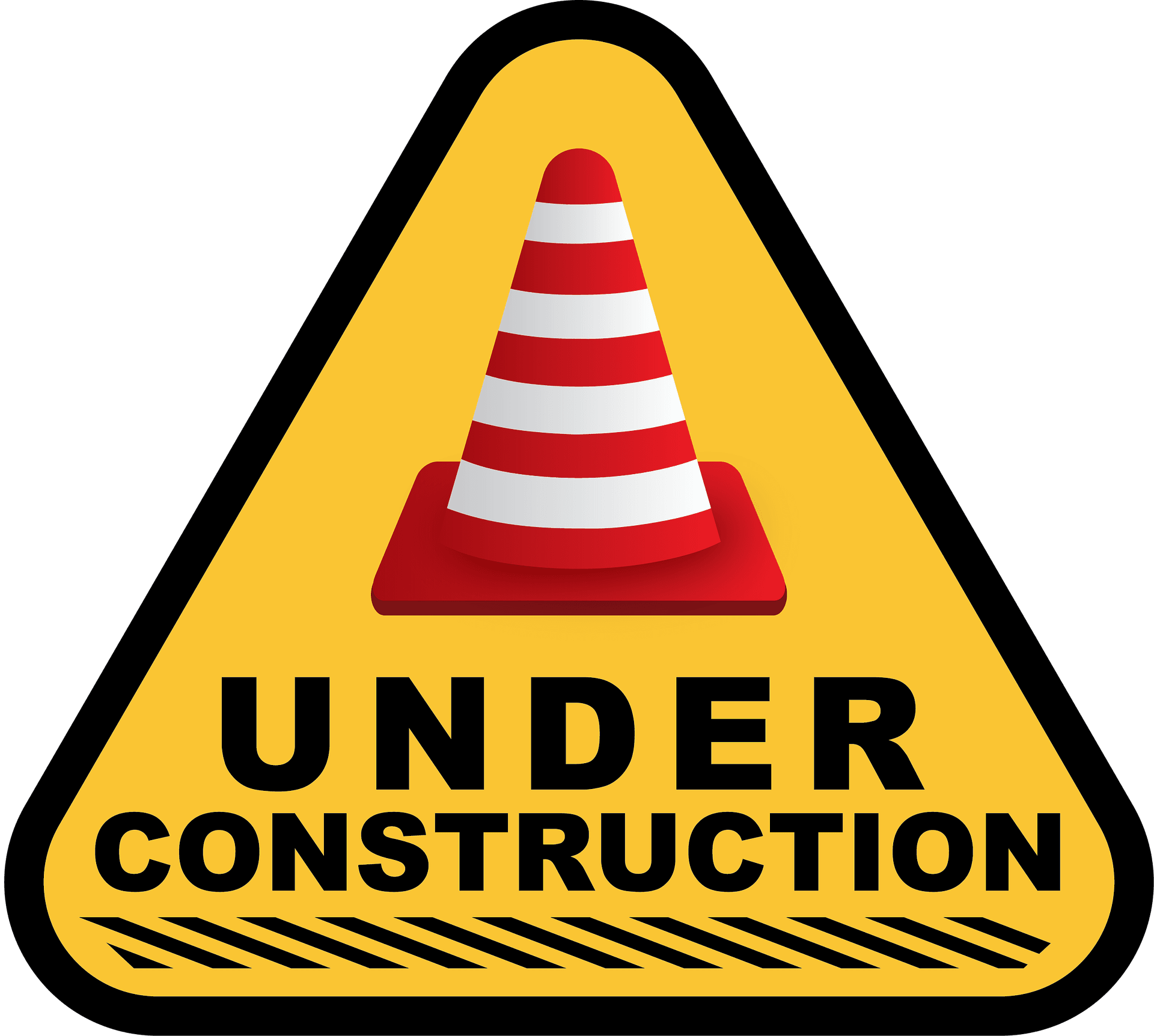 Under construction sign