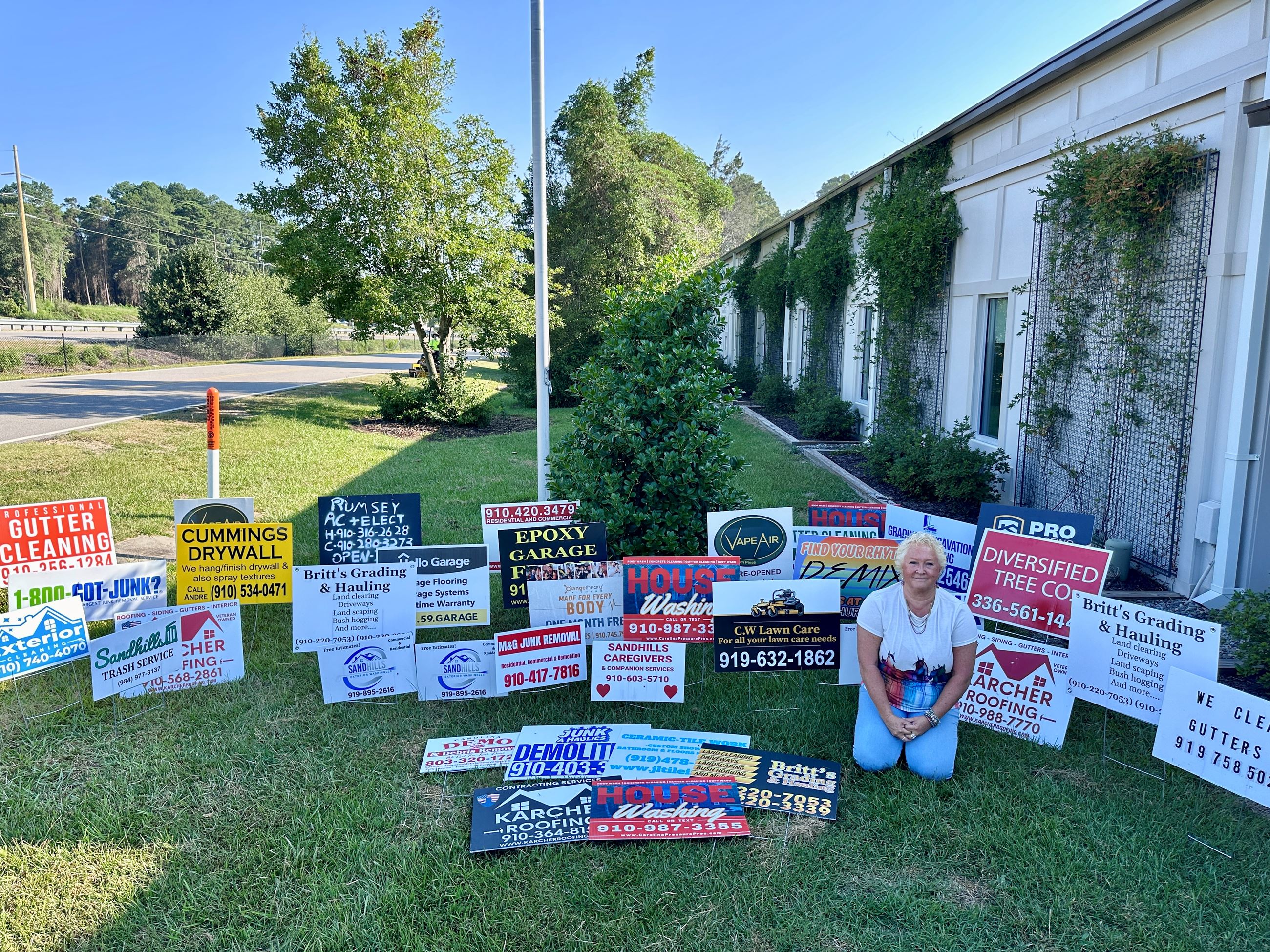 examples of signs the Town has removed